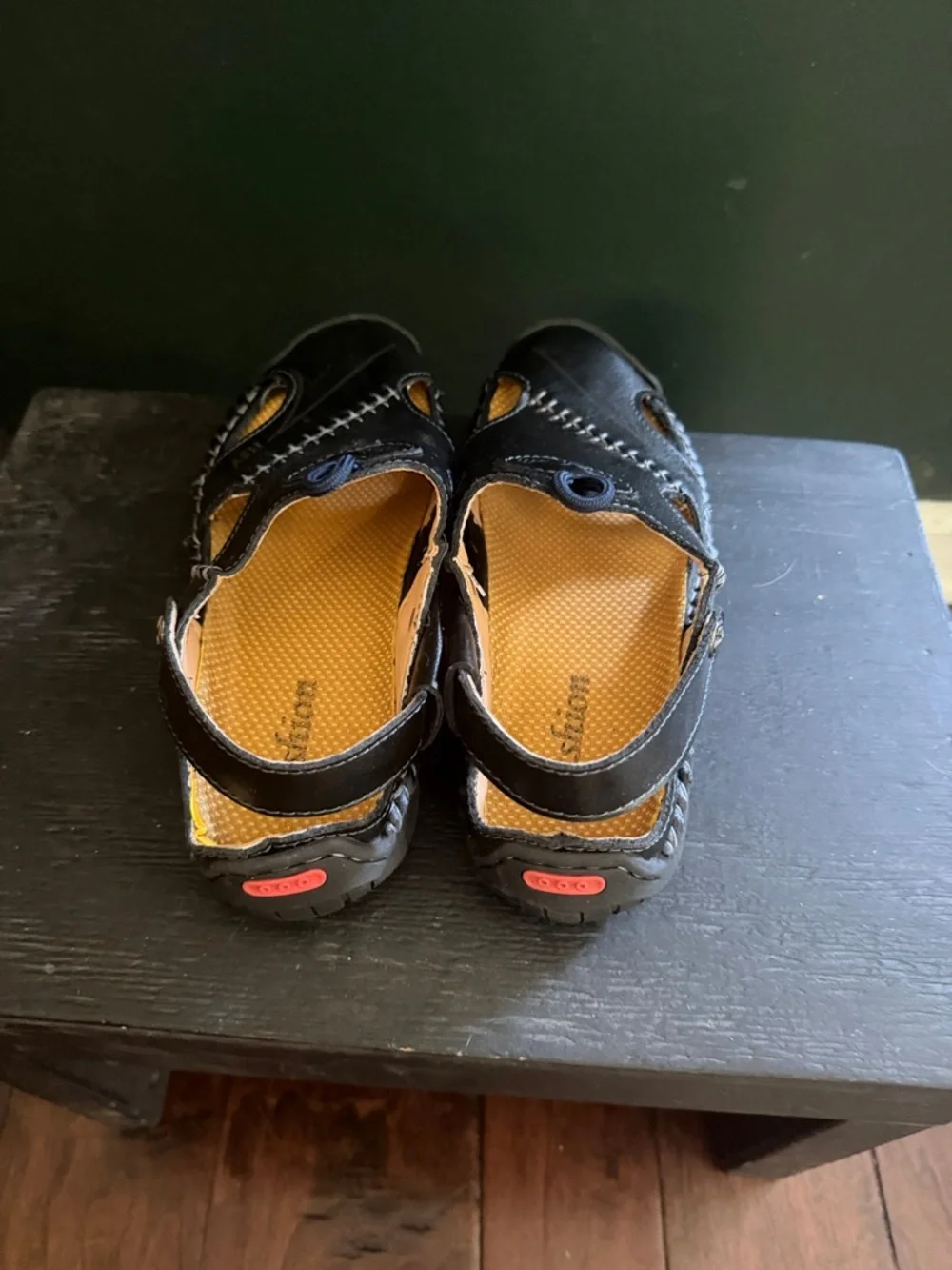 Men's Black‎ Casual Slip-On Sandals